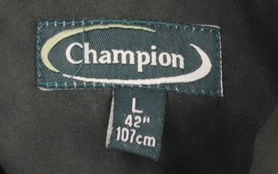 Champion Men's Green Puffer Vest L