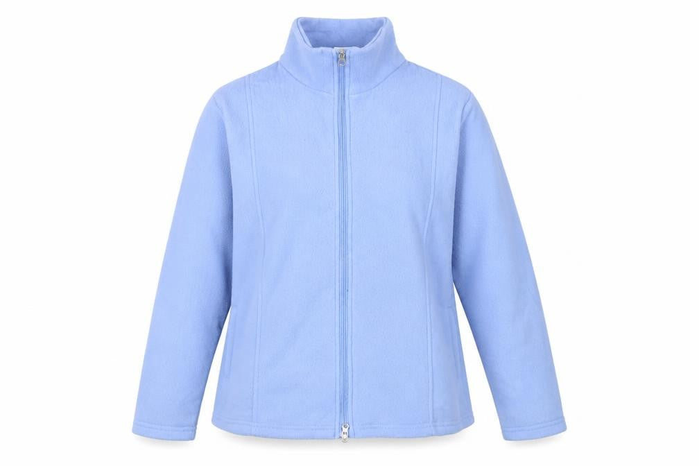 Anne de Lancay Women's Blue Fleece Jacket M