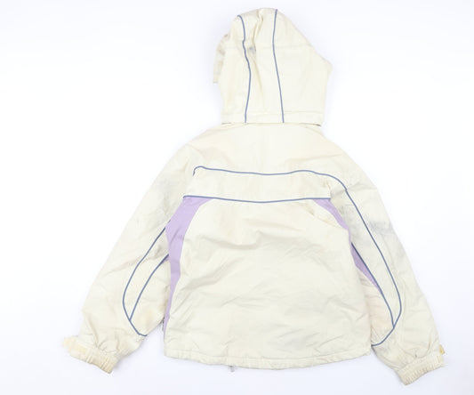 Trespass Women's Ivory Windbreaker Jacket Size 10