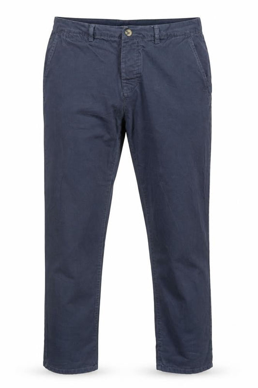 Kangol Men's Blue Chino Trousers, Size 40