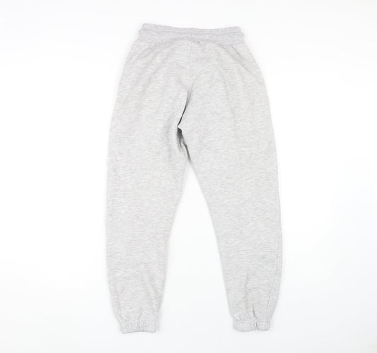 Collusion Women's Grey Joggers, Size 2, Elastic Waist