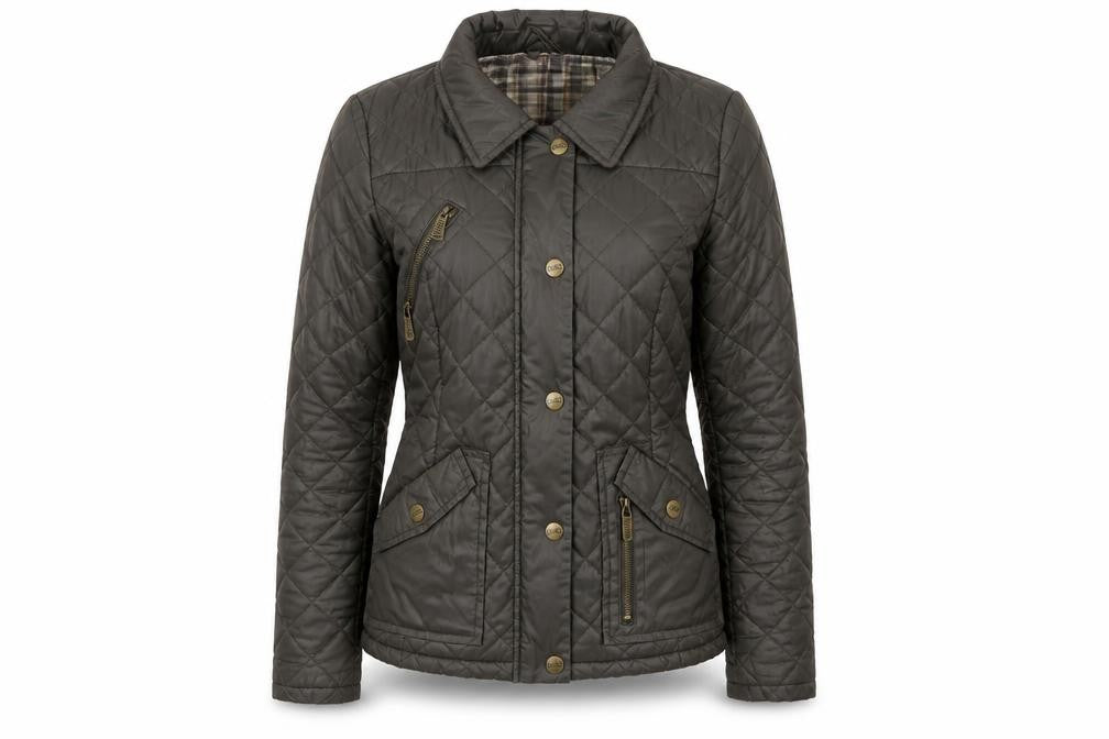 SoulCal Women's Green Quilted Jacket Size 10