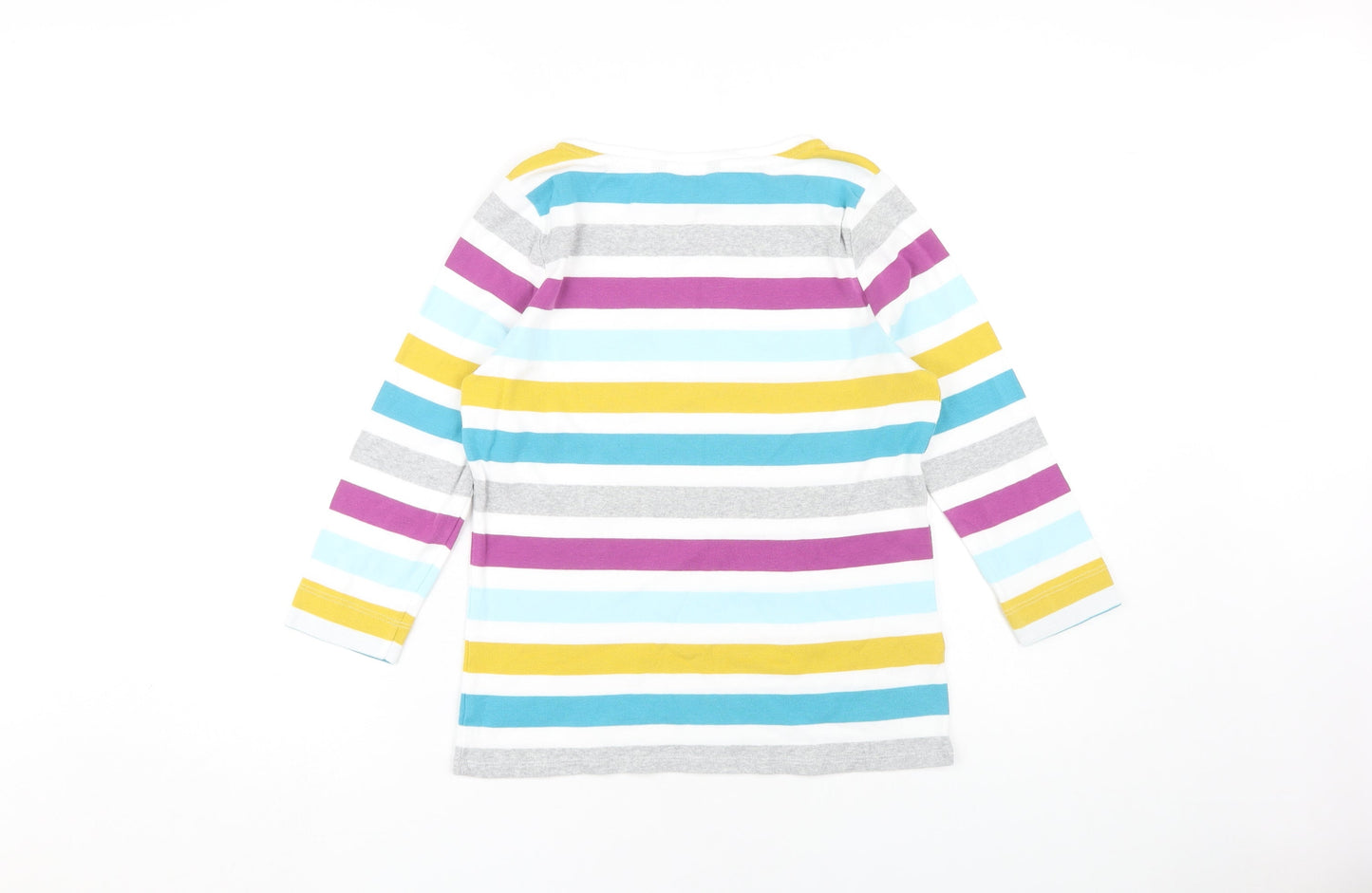 Laura Ashley Women's Multicolour Striped Pullover Jumper
