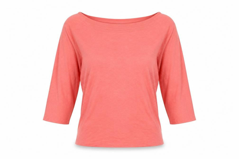 Womens UK Size M Gap Pink Cotton Blend T-Shirt