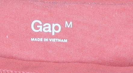 Gap Women's Pink 3/4 Sleeve Top, Size M