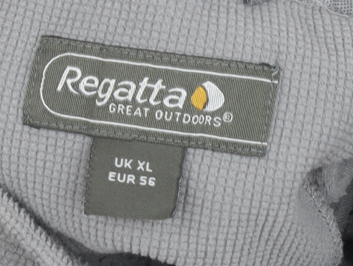 Regatta Men's Grey XL Fleece 1/4 Zip Sweatshirt