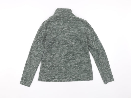 Mountain Warehouse Women's Grey High Neck Pullover Sweatshirt