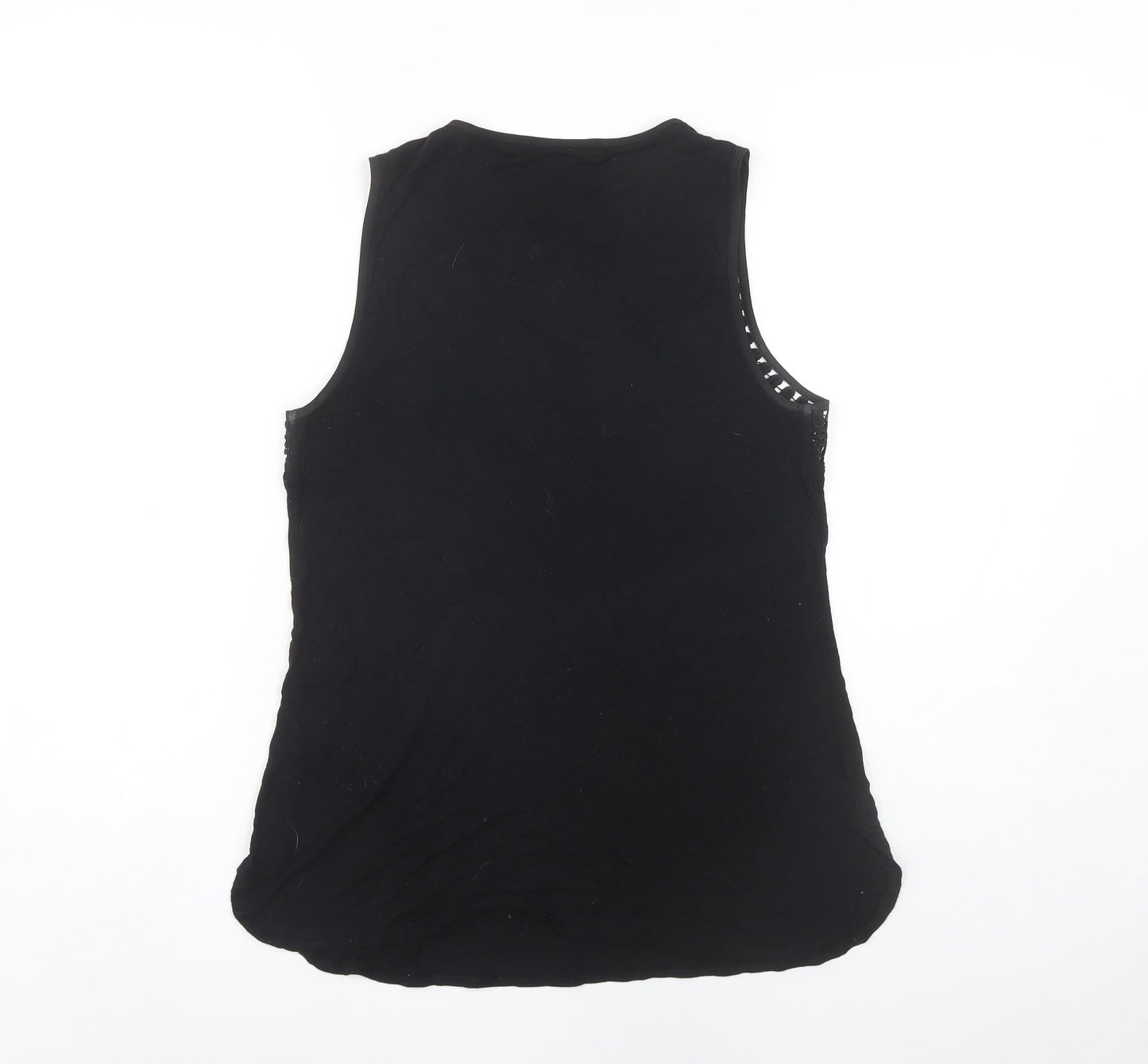 Oasis Women's Black V-Neck Tank Top Medium