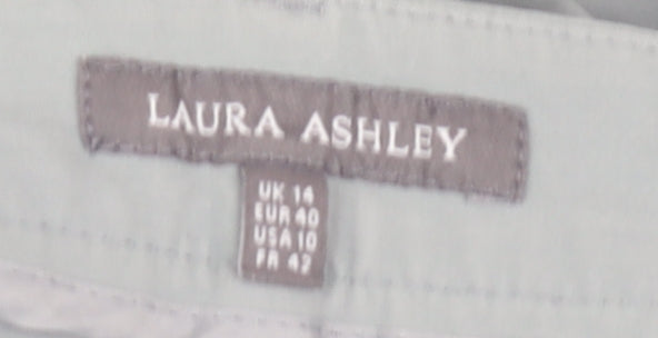 Laura Ashley Women's Grey Trousers Size 14