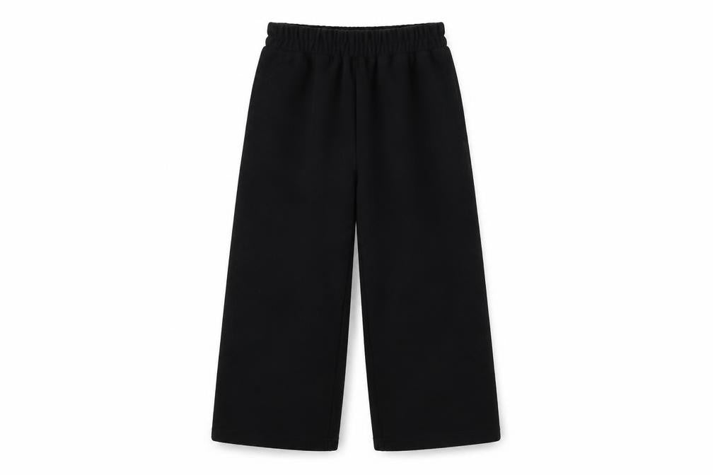 HSTYLE Women's Black Wide-Leg Trousers Size S
