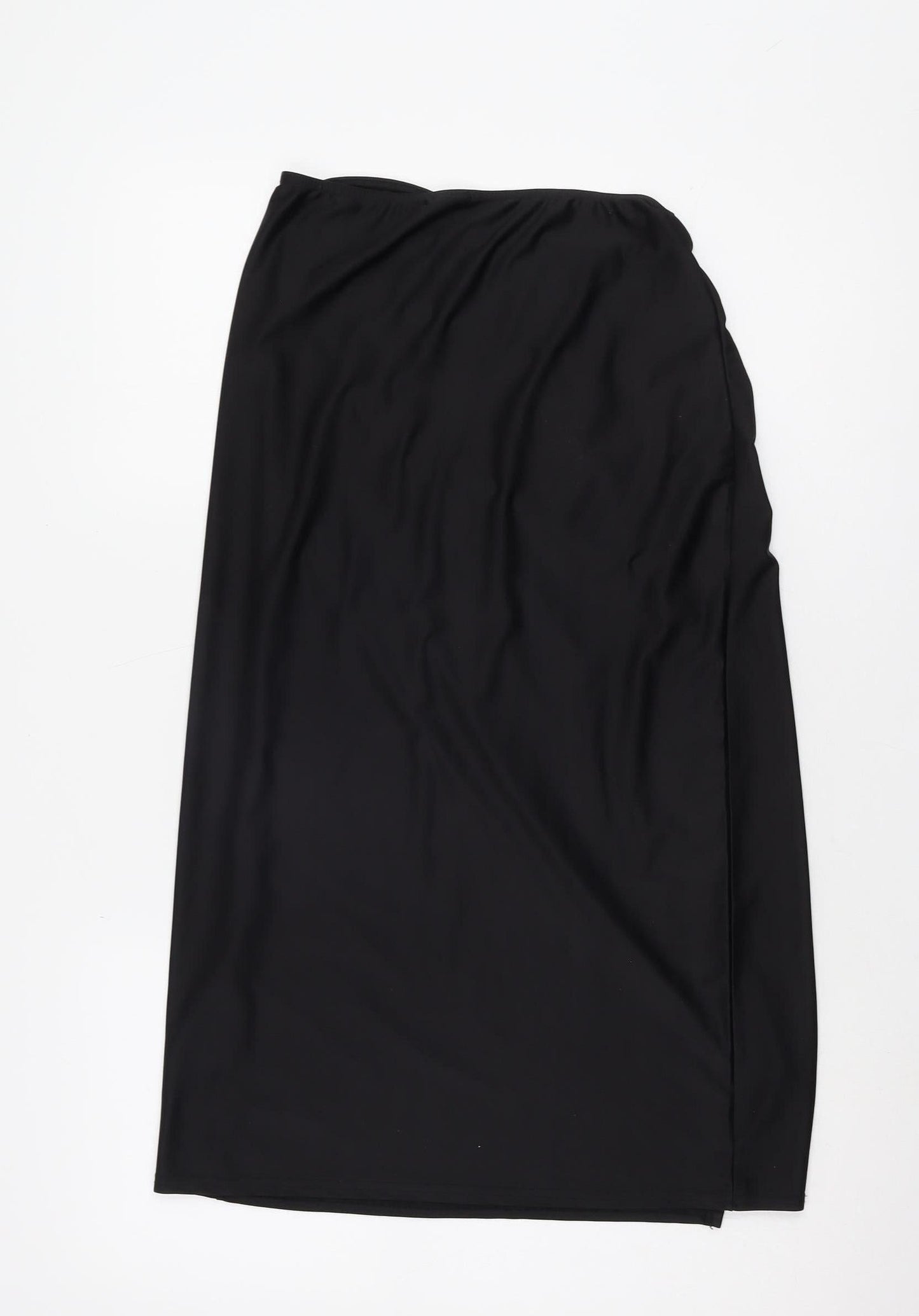 Urban Outfitters Women's Black Midi Pencil Skirt