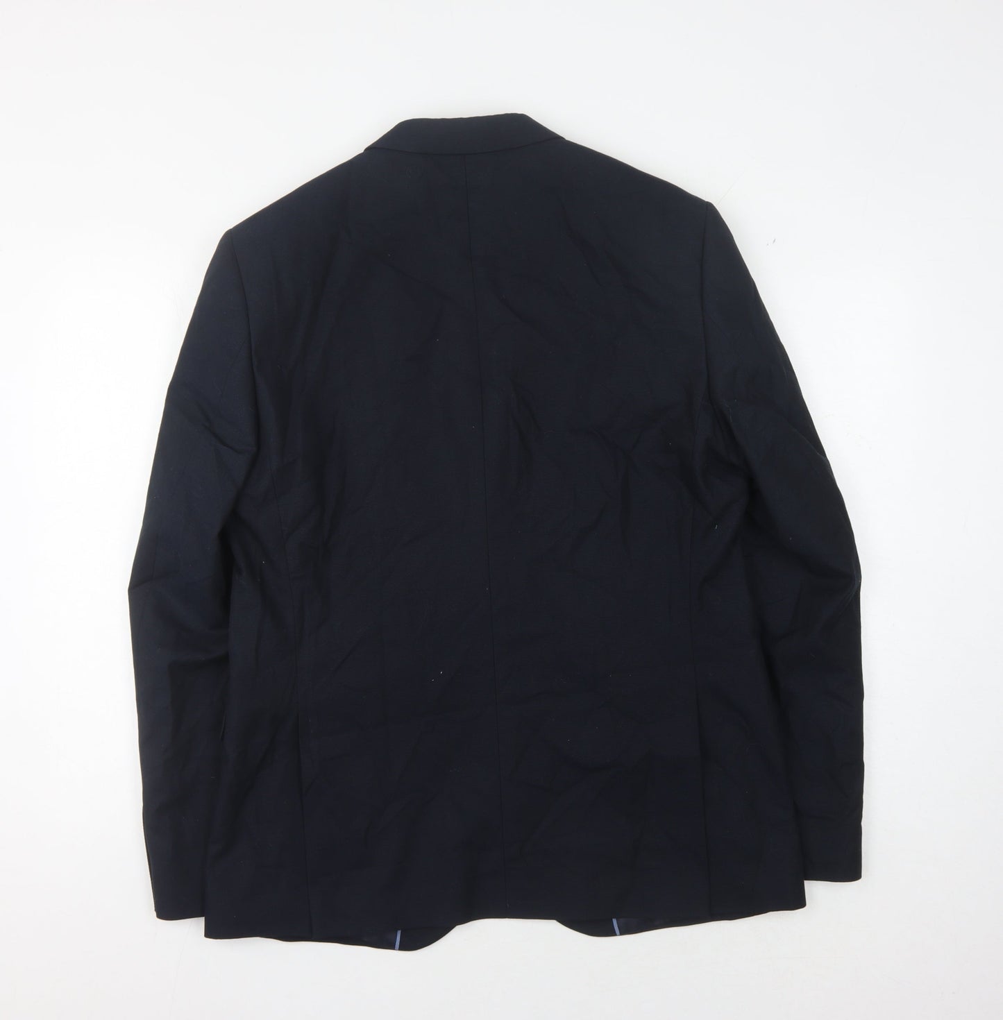 Marks and Spencer Men's Blue Blazer, Size 42R