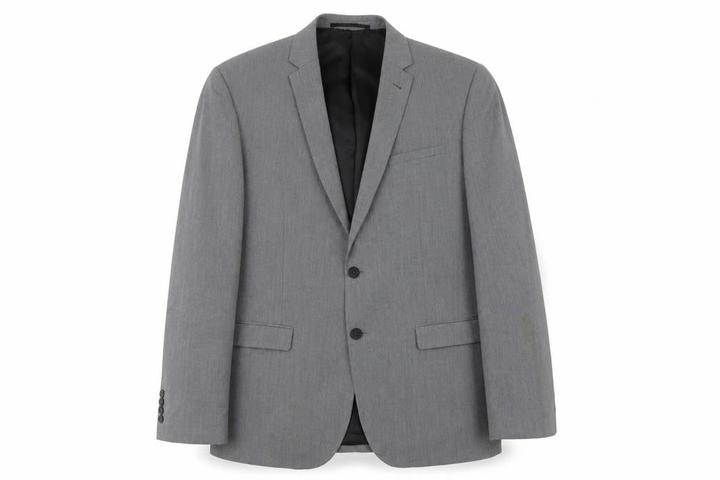 Front view of ASOS Men’s Grey Slim Fit Suit Jacket 42L