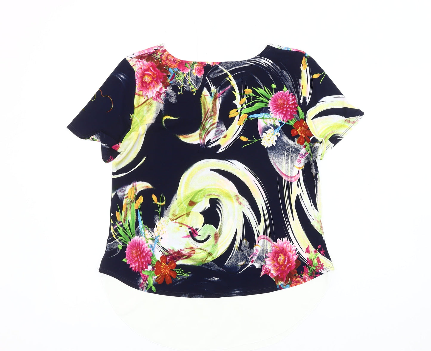 Saloos Women's Multicoloured Floral Blouse Size 14