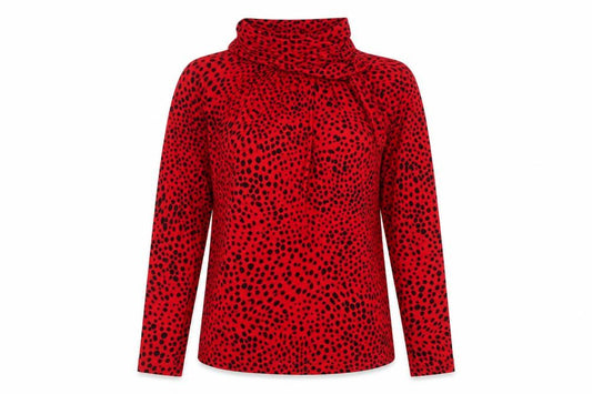 Womens UK Size M DKNY Red  Blouse