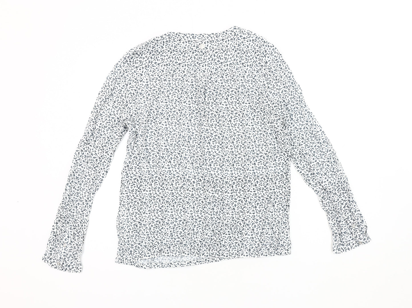 s.Oliver Women's Floral Blouse, Size 12, Long Sleeve