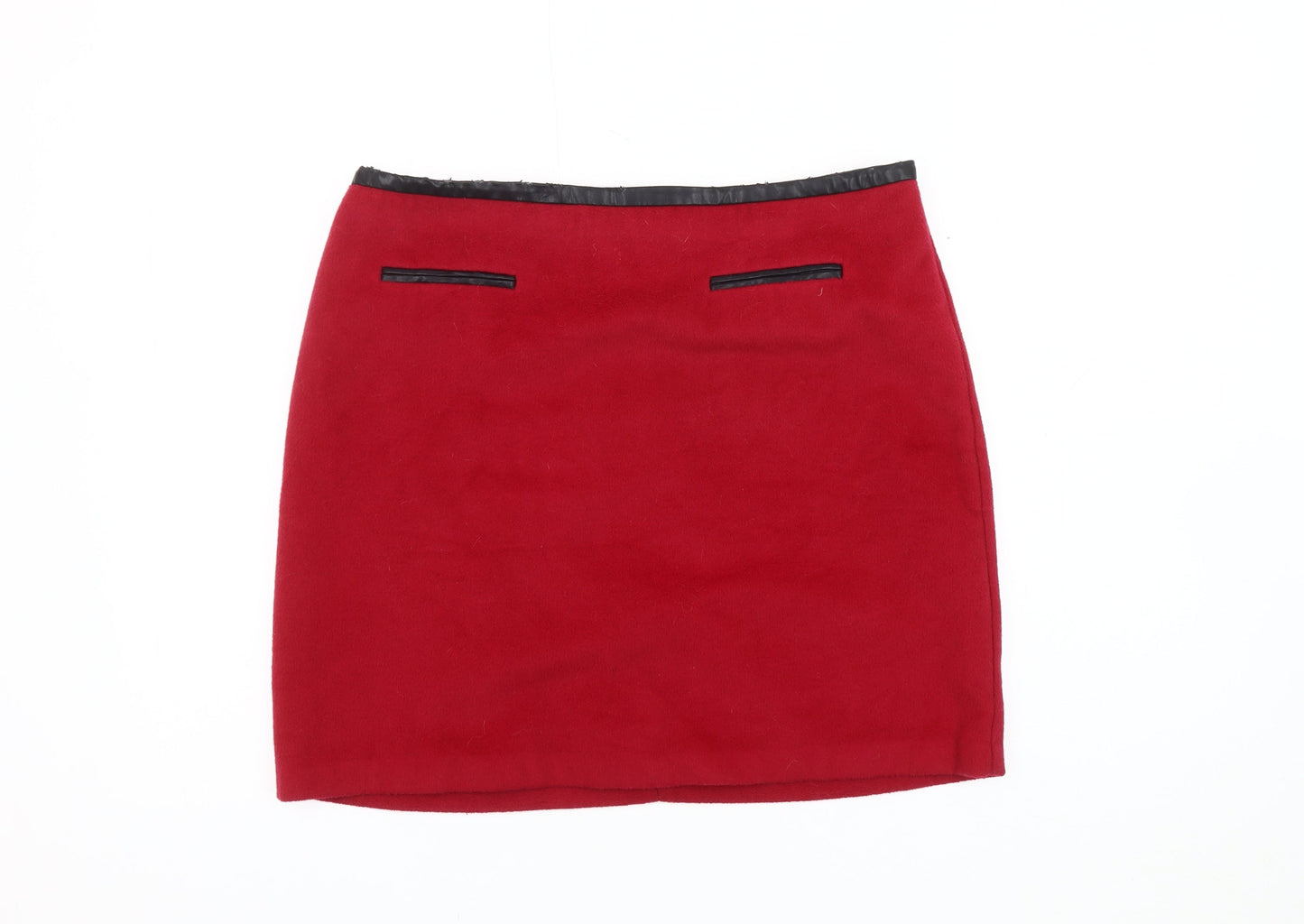 Marks and Spencer Women's Red Pencil Skirt Size 12