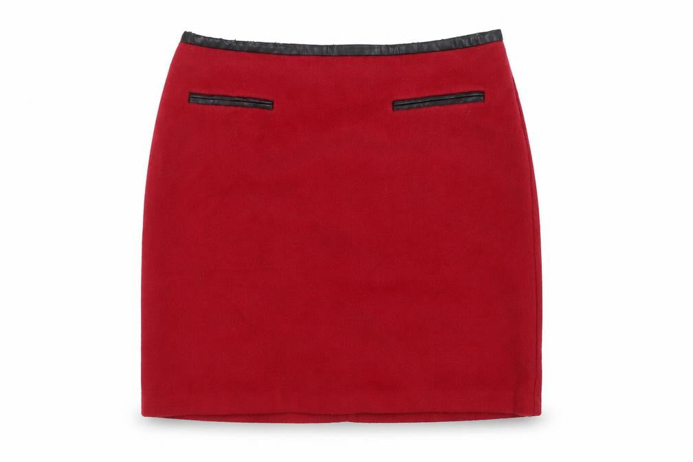 Marks and Spencer Women's Red Pencil Skirt Size 12