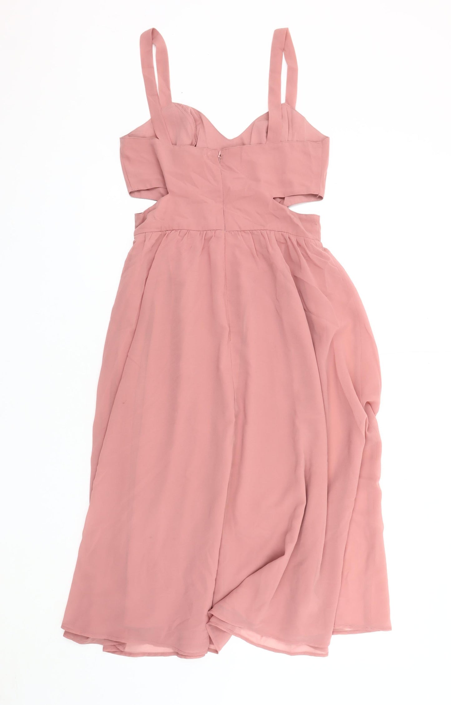 ASOS Women's Pink Sleeveless Dress UK 8