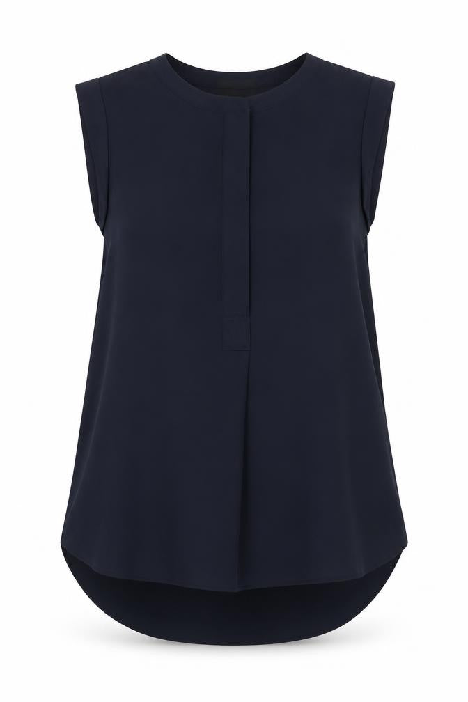 Womens UK Size 10 J.CREW Blue Polyester Blouse