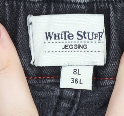White Stuff Women's Black Jegging Size 8