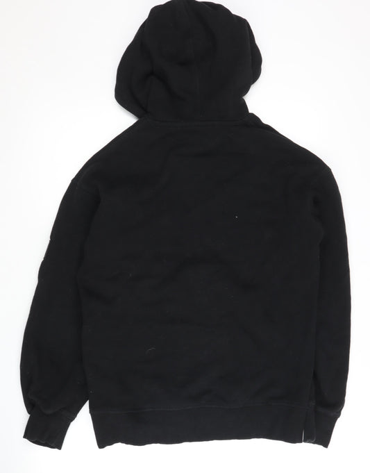 Jack & Jones Men's Black Pullover Hoodie - S