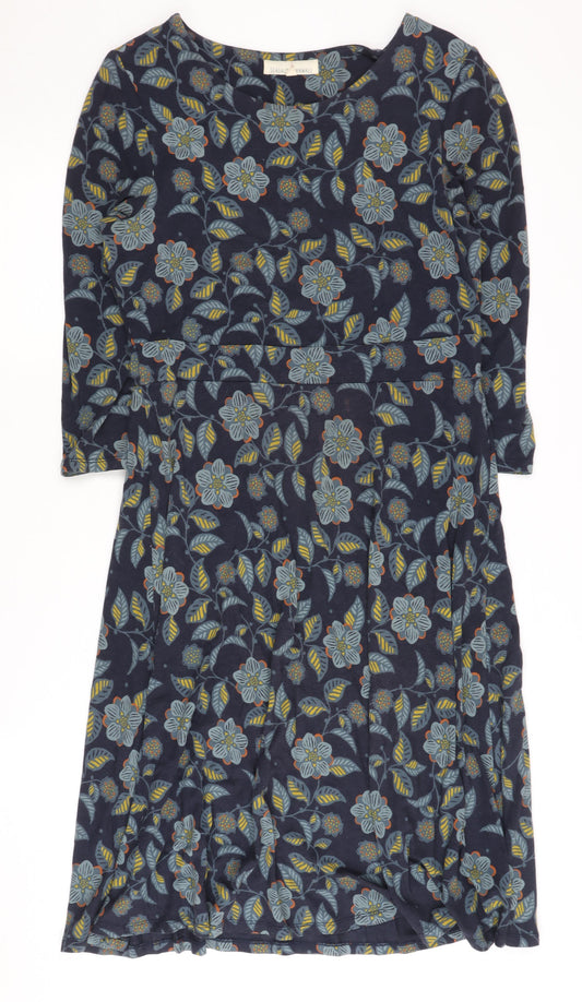 Seasalt Cornwall Women's Floral A-Line Dress Size 10