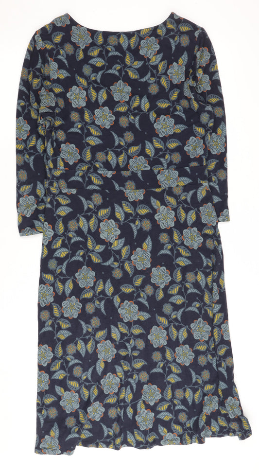 Seasalt Cornwall Women's Floral A-Line Dress Size 10