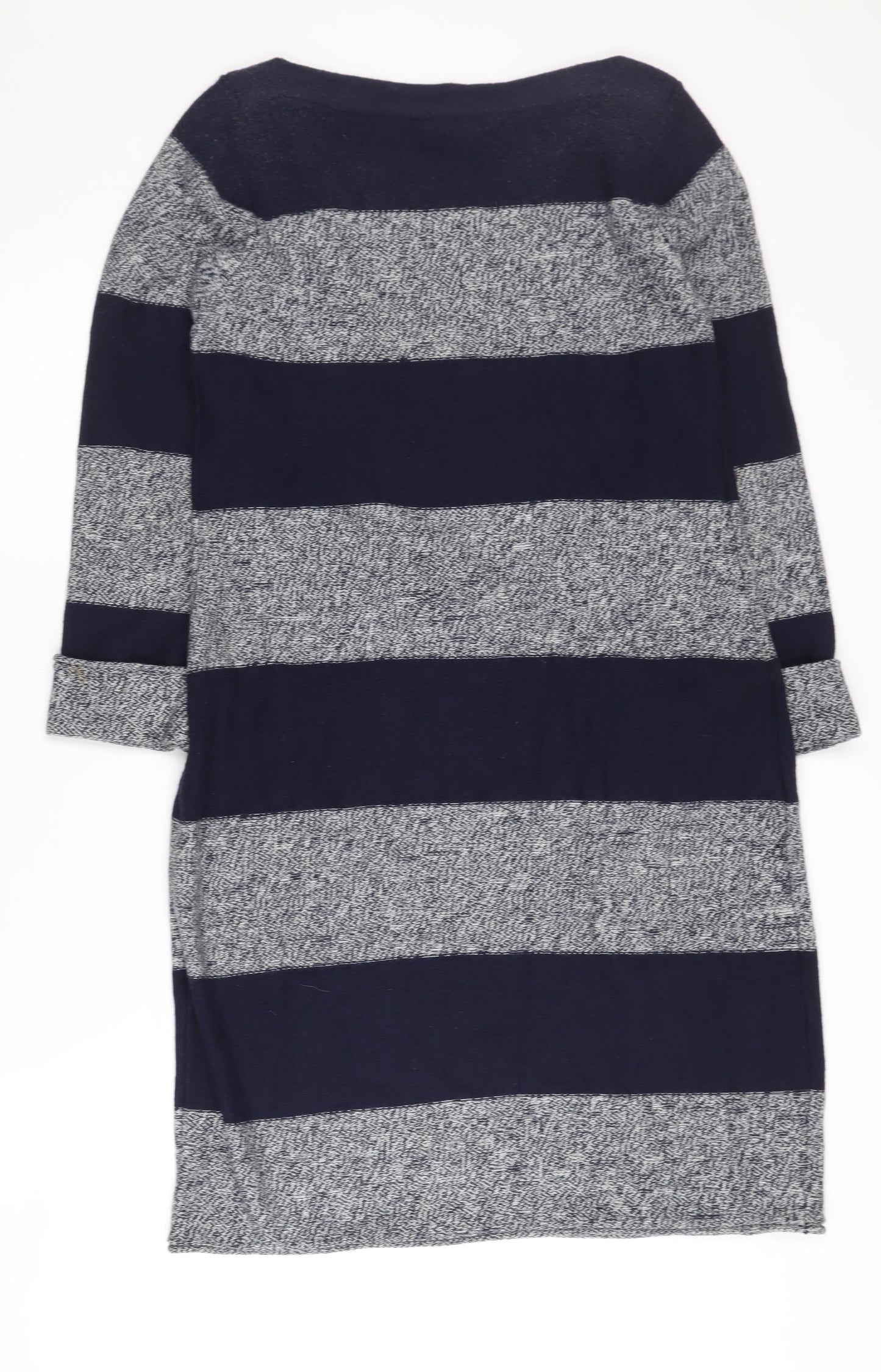 Boden Women's Striped 3/4 Sleeve Boat Neck Dress