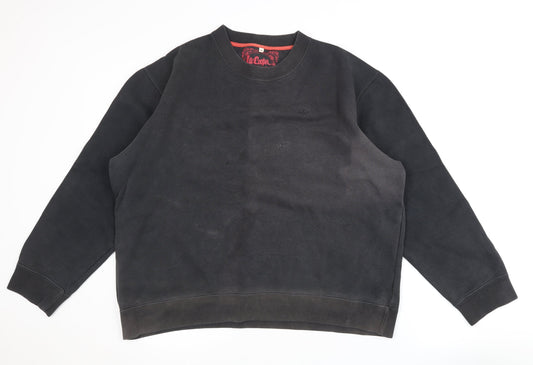Lee Cooper Men's Black Pullover Sweatshirt XL