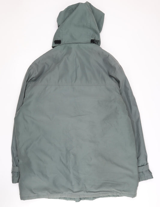 Marks and Spencer Men's Green L Hooded Jacket