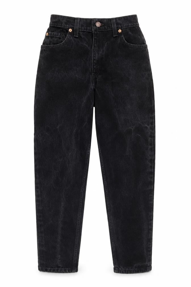 Levi's Women's Black Tapered Relaxed Jeans Size 6