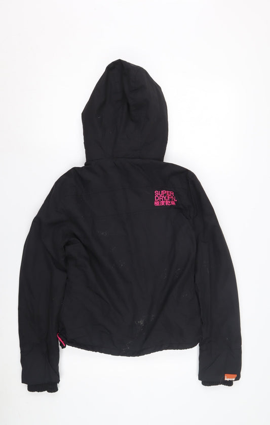 Superdry Women's Black XS Windbreaker Jacket