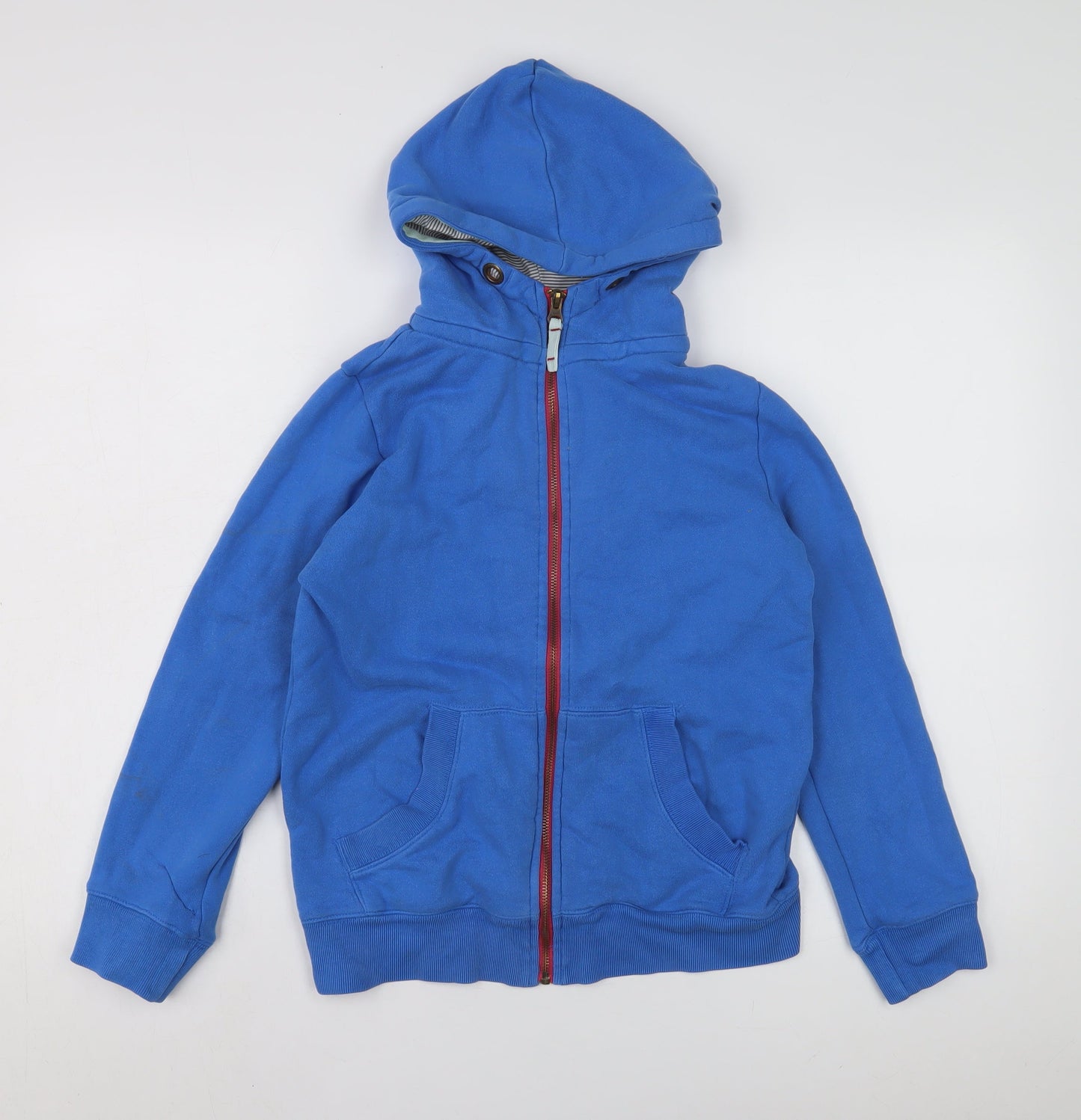 Johnnie B Boys Blue Hooded Zip Jacket 11-12 Years