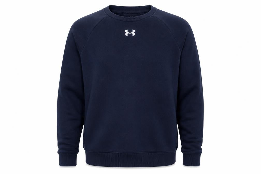 Mens UK S Regular Under armour Blue Pullover Sweatshirt