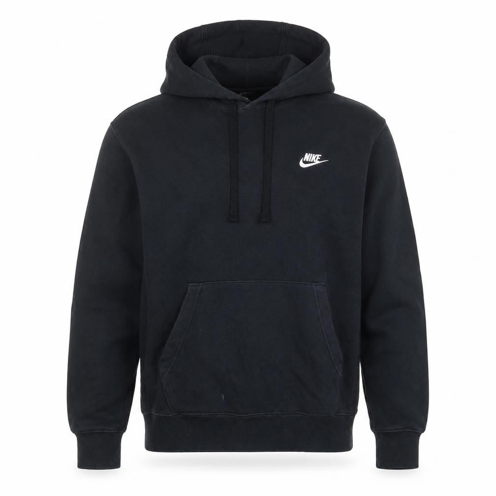 Mens UK S Regular Nike Black Pullover Hoodie