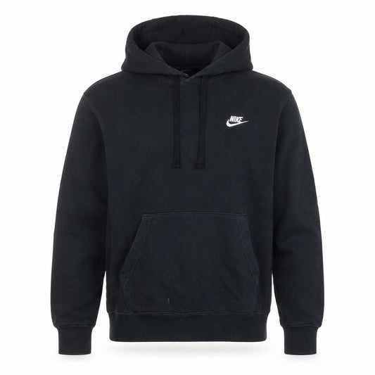 Mens UK S Regular Nike Black Pullover Hoodie