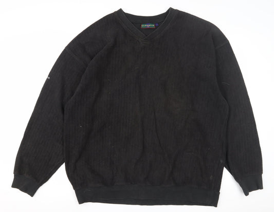 Glenmuir Men's Black XXL Pullover Sweatshirt