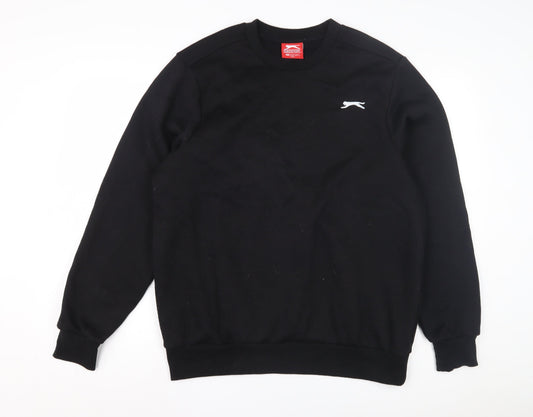 Slazenger Men's Black Pullover Sweatshirt - M