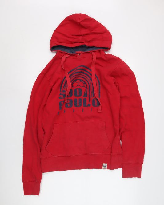 Deluxe Laundry Unisex Red Pullover Hoodie S