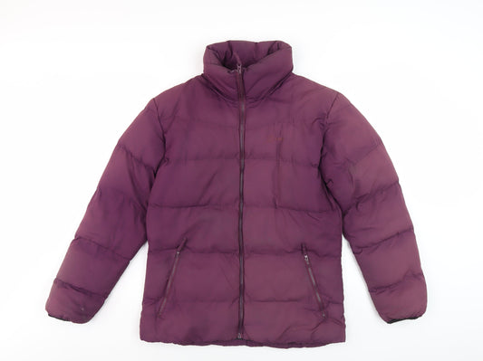 Hi Gear Women's Purple Puffer Jacket Size 12