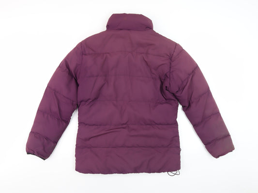 Hi Gear Women's Purple Puffer Jacket Size 12