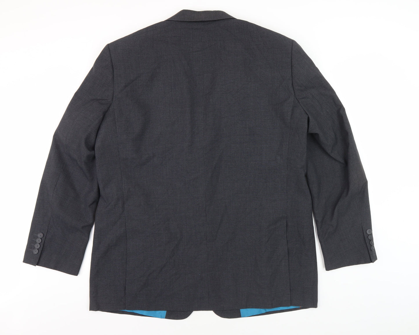 Greenwoods Mansize Black Blazer for Men, 2XL