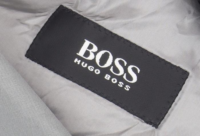Hugo Boss Men's Grey Blazer, Size 42, Business Wear