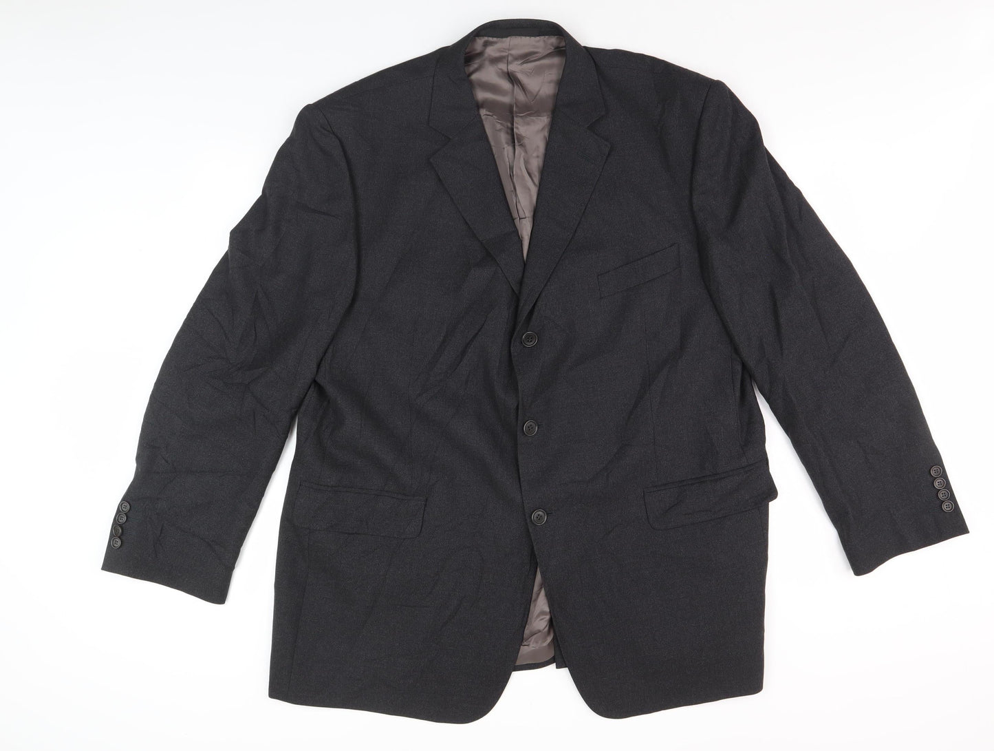 Marks and Spencer Men's Grey Wool Blazer, M, Formal Wear