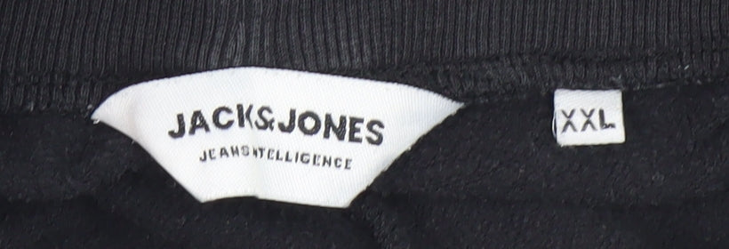 Jack & Jones Men's Black Jogger Trousers 2XL