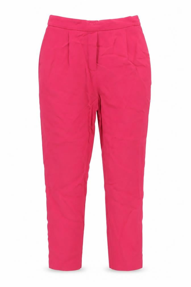 Boden Women's Red Pleated Trousers UK 10