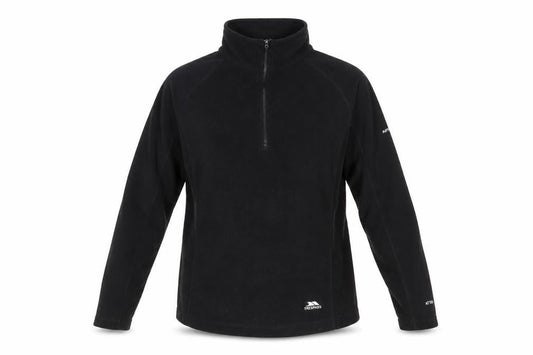 Trespass Unisex Black Fleece Pullover L