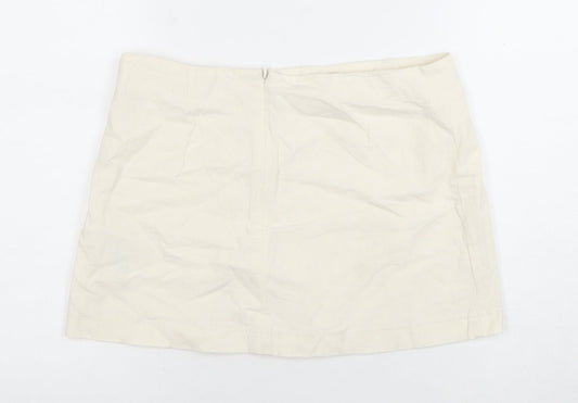 Light Before Dark Women's Ivory Short Pencil Skirt