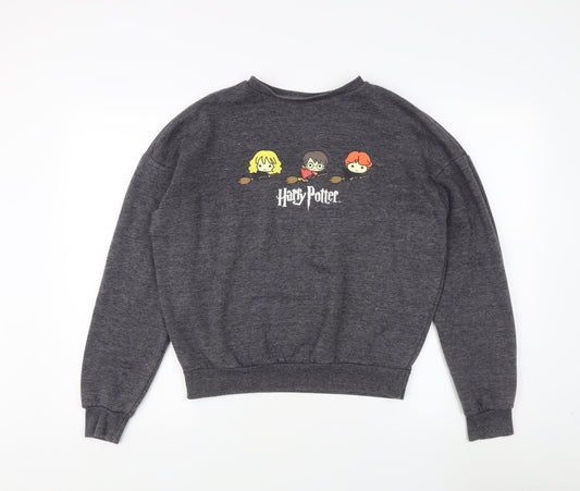 Harry Potter Women's Grey XS Pullover Sweatshirt